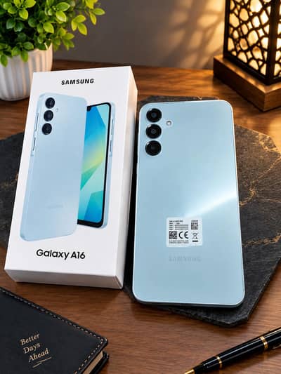 Samsung Mobile A16 8+8gb ram 256gb memory