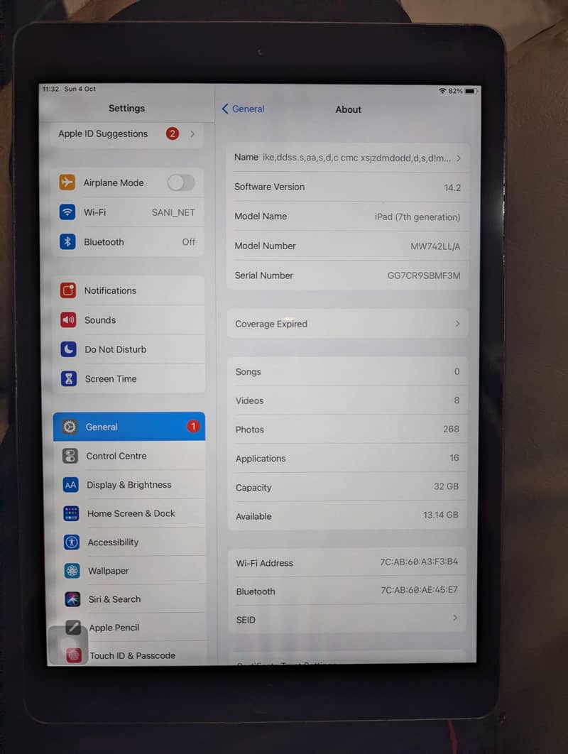 ipad 7th gen 32 gb 2