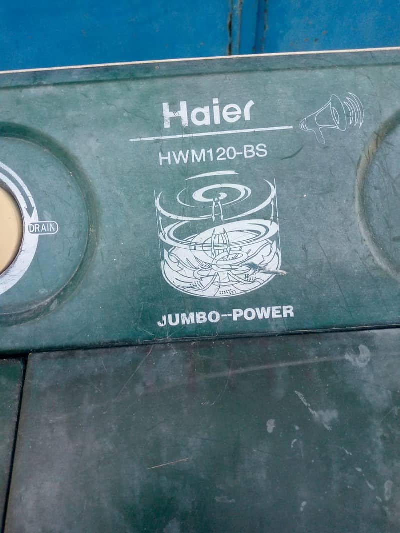 Haier semi automatic washing machine 4