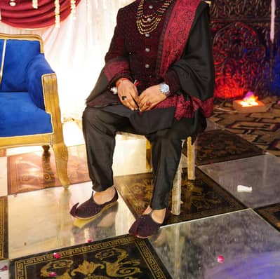 shairwani with all accessories