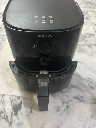 Air fryer phillips watta 1500w black color