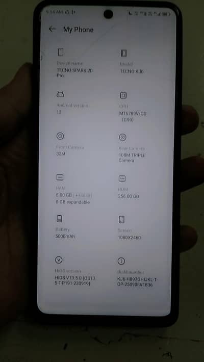 Tecno Spark 20 Pro