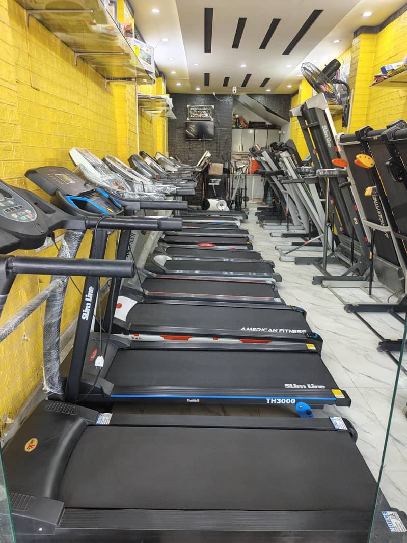 Used Running jogging walking Automatic Treadmill Electronic Machine 1