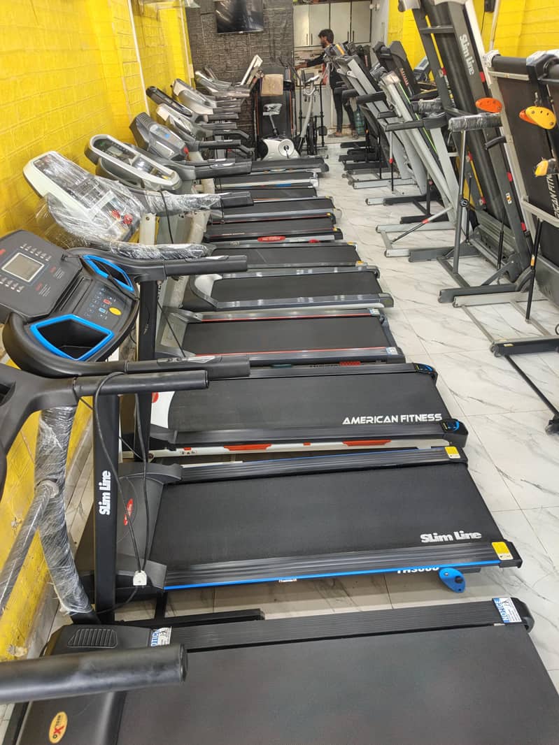 Used Running jogging walking Automatic Treadmill Electronic Machine 2