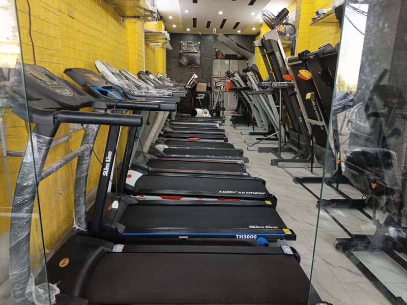 Used Running jogging walking Automatic Treadmill Electronic Machine 4