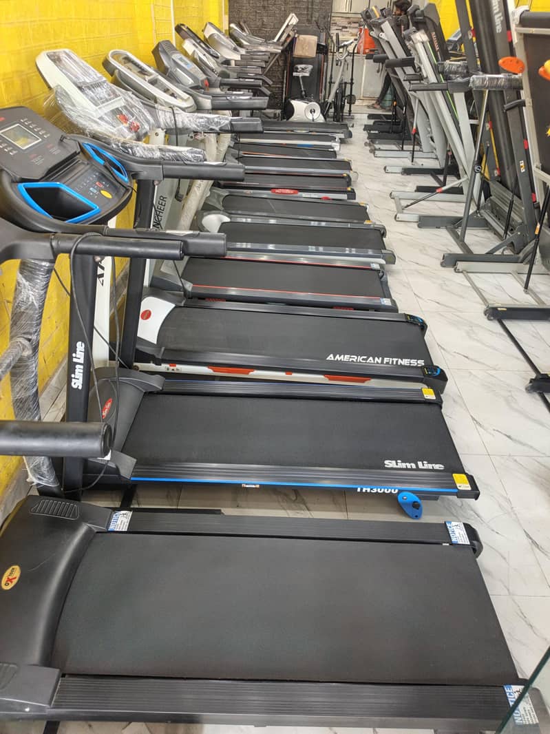 Used Running jogging walking Automatic Treadmill Electronic Machine 5