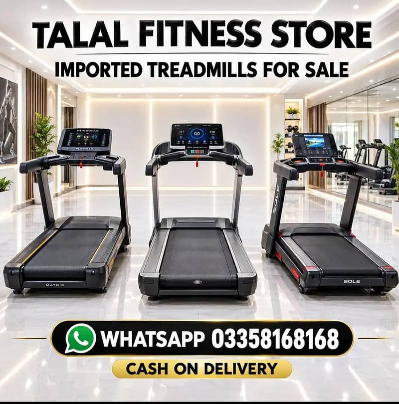 Used Running jogging walking Automatic Treadmill Electronic Machine 7