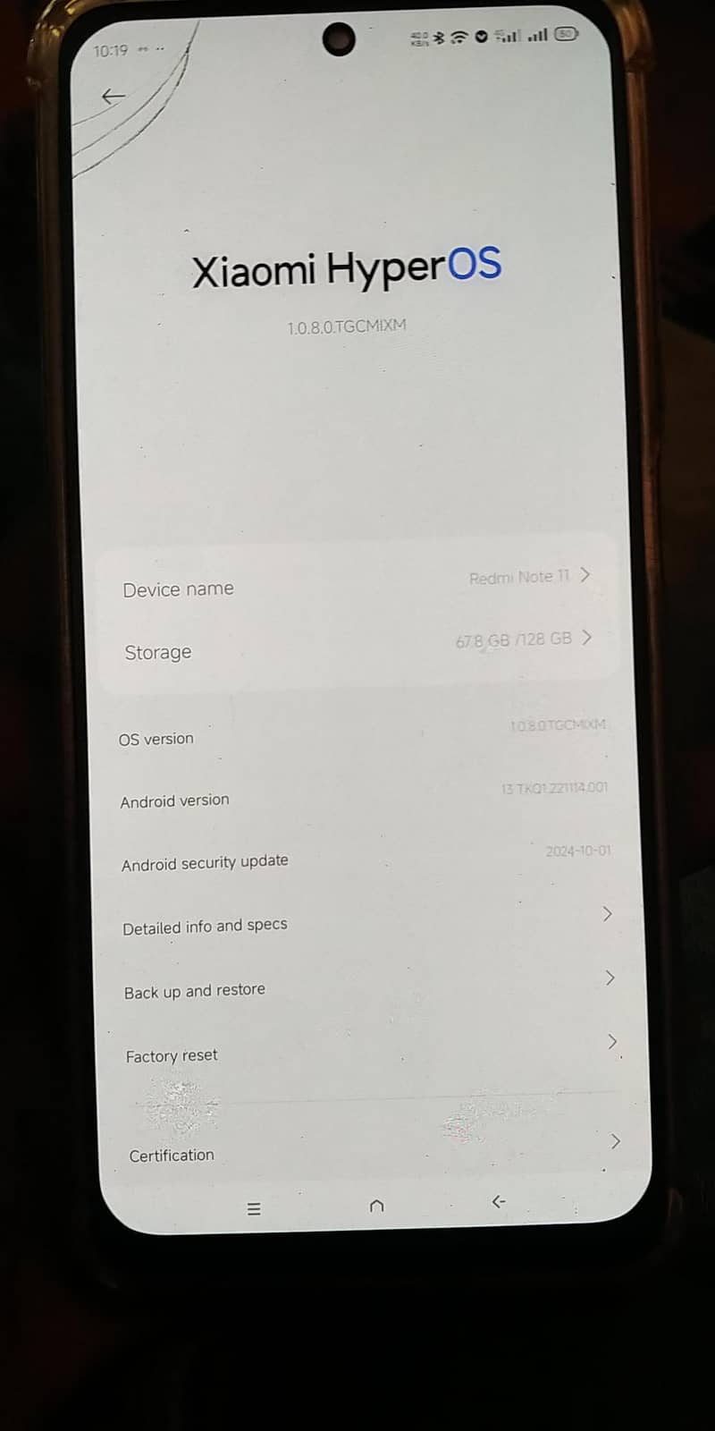 Xiaomi Redmi Note 11 0