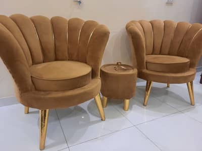 Bedroom Chair set,  Melon style