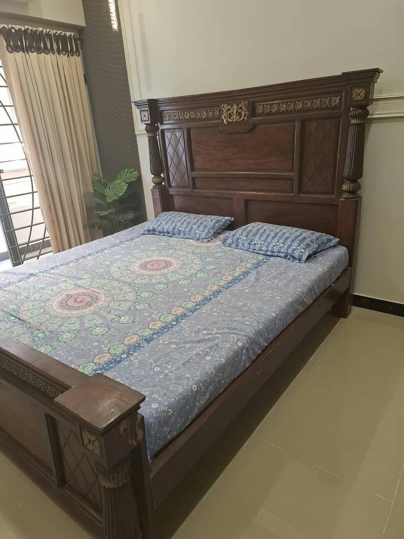 complete Bedroom set sheesham 4