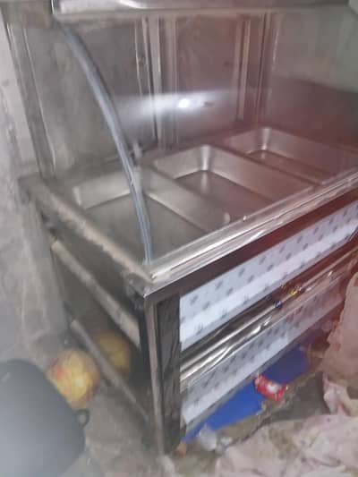 food salad counter