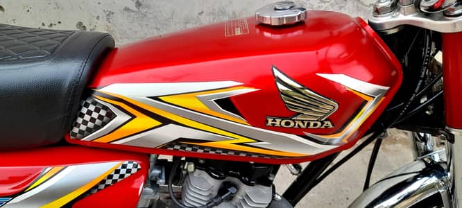 Honda cg 125.2025 modal biometric moky par ho gi