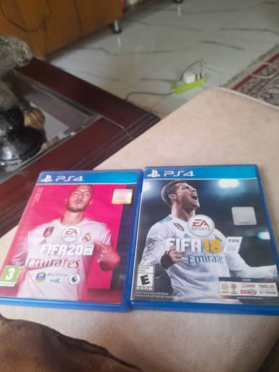 Fifa 20 and fifa 18 for ps4