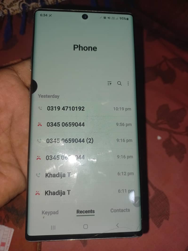 Samsung Mobile Note 10 Plus 1