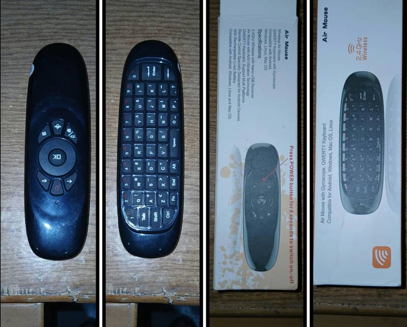 Android Tv BOX + Air mouse 7