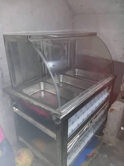 food salad counter