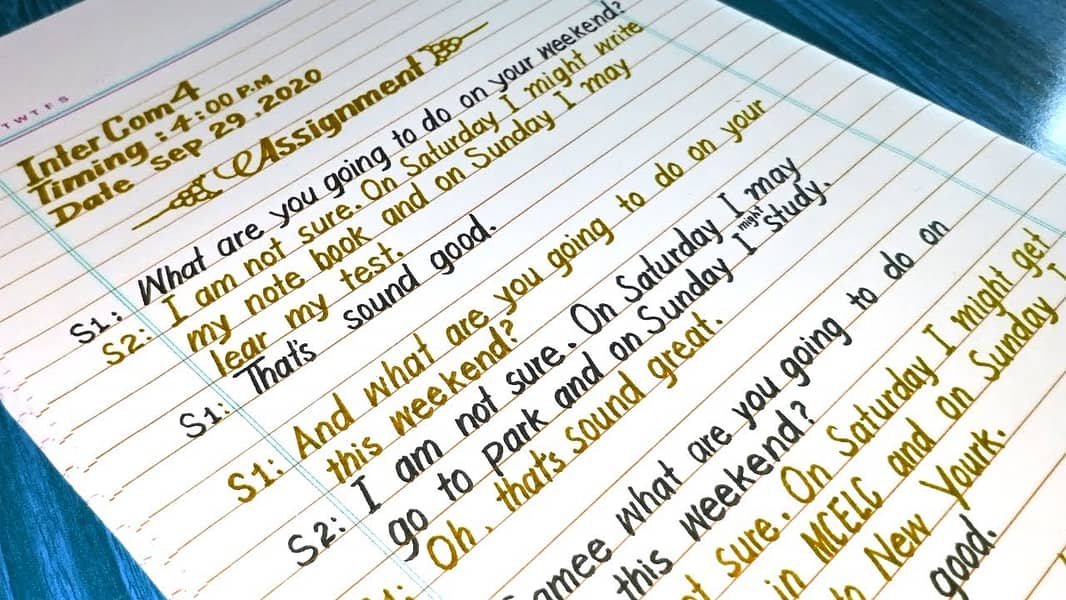 Hand writer 1