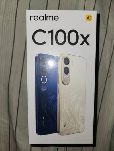 Realme C100x box pack 6/128