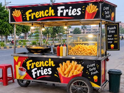 :  Fries Rehri Worker Required