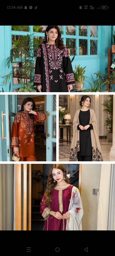 women luxury winter collection