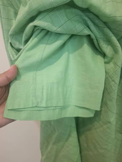 Light grren soild 2 PIECE SET