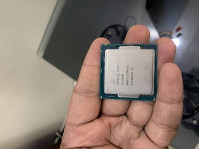 Core i5 6th gen with 1 heat sink and 1 fan(cooler master)
