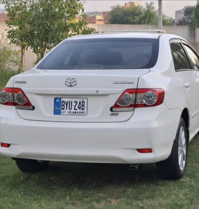 Toyota Corolla XLI 2012