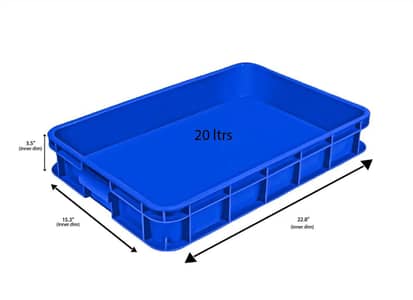 new plastic p16 & p6 good quality tray racks crates cherry