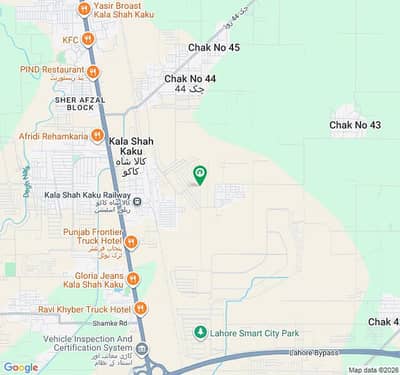 Lahore Smart City - Overseas Block Residential Plot Sized 1 Kanal Is Available