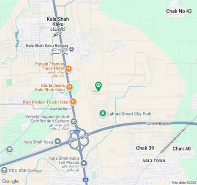 4 Marla Commercial Plot Ideally Situated In Lahore Smart City - Overseas Prime Block