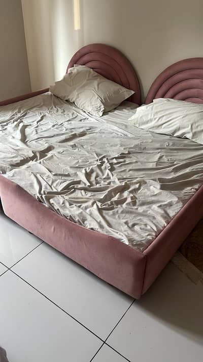 2 Kids Beds with 6 Inch Master Foam Mattress | 5×3 ft
