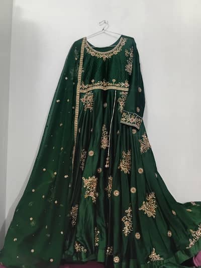 New Silk Green Maxi | Chest size 20