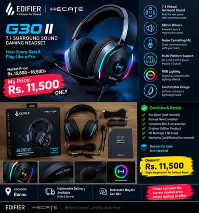 G30 II (Edifier Gaming Headset)