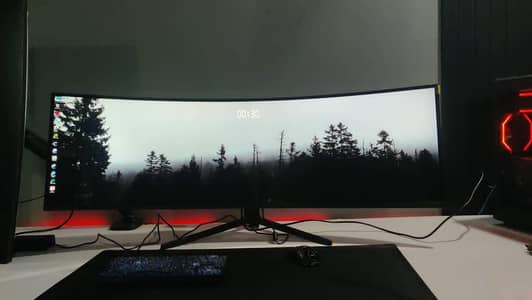 QUANTAM EDGE 240Hz 49" Curved 5K Gaming Monitor