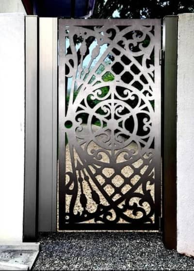 Metal Gate | Steel Gate | CNC Gate | Modern Metal Gate |Heavy Duty Gat
