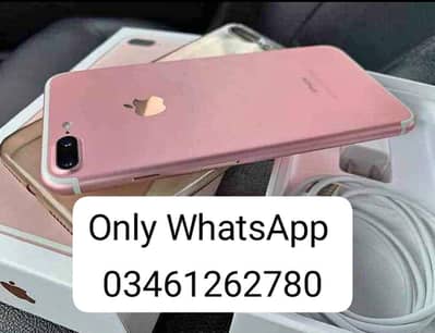 Apple iPhone 7 Plus PTA approved with box farsal