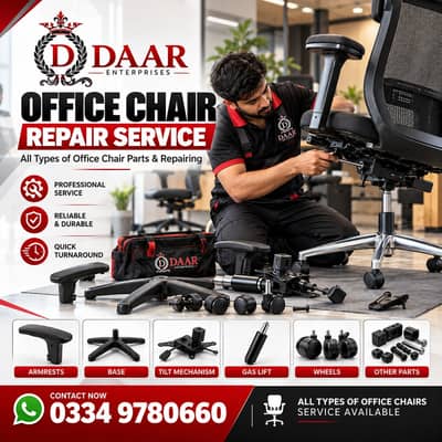 Chair Repair Karachi, Executive Chair Repair, Hydraulic & Gaming Chair