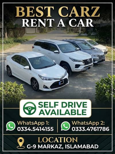 Self Drive Rent A Car, islamabad / alto , brv civic,Honda,zx,
