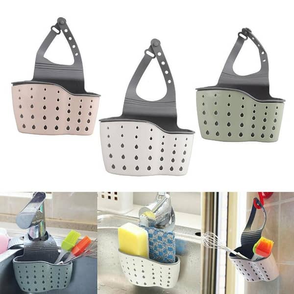 T  Hanging Sponge Basket For Sink