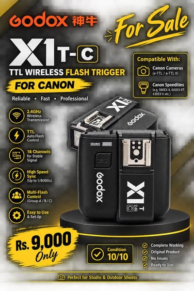 Godox x1tc trigger