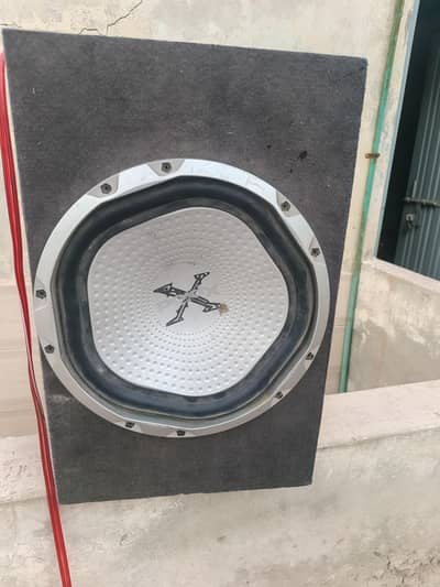 car woofer and speaker