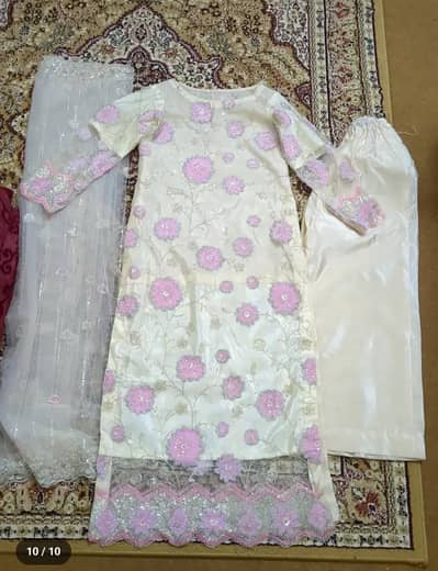 embroideed 3 piece