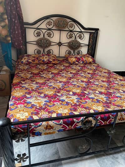 Iron Bed with mattress
