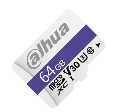 Memory CARD Micro SD for CCTV Camera 64GB Dahua 03004530486