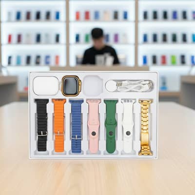 I20 Ultra Max Suit 10 In 1 Smart Watch With Airpods