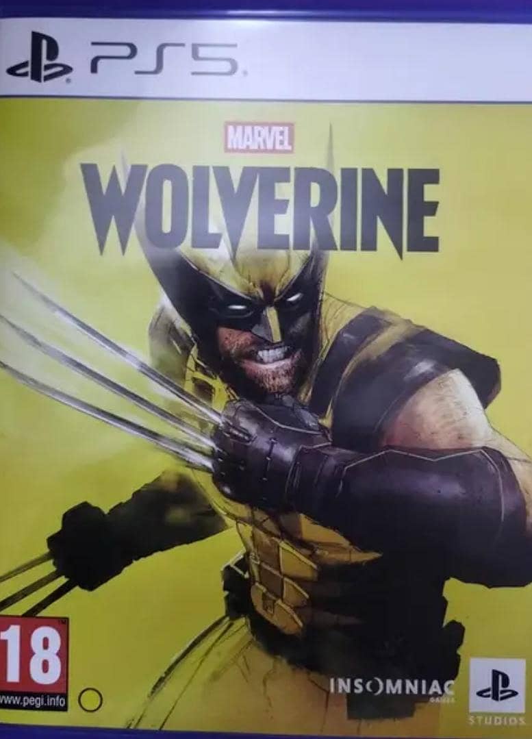 Wolverine ps5 Disk 1