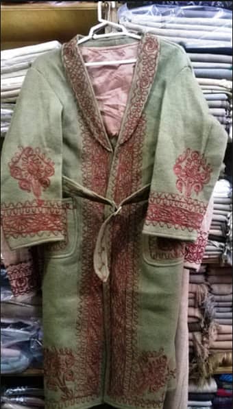Brand New Chitrali Embroidered Coat for Women