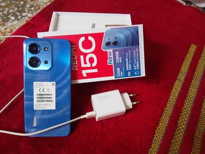 Redmi 15C PTA approved  12/128gb