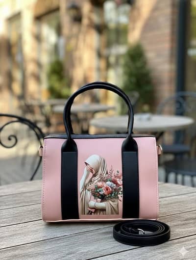 New Mini Doll Premium Leather Handbag With Multicolor For Women