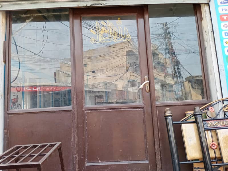 دکان کا استعمال شیشہ فریم 0